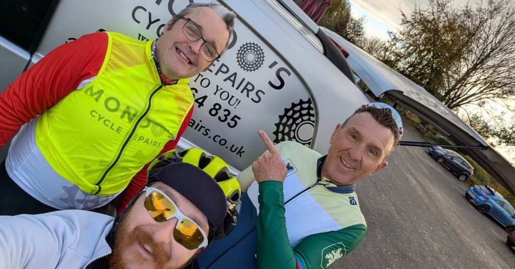 Johan Museeuw in the Derbyshire Peak District