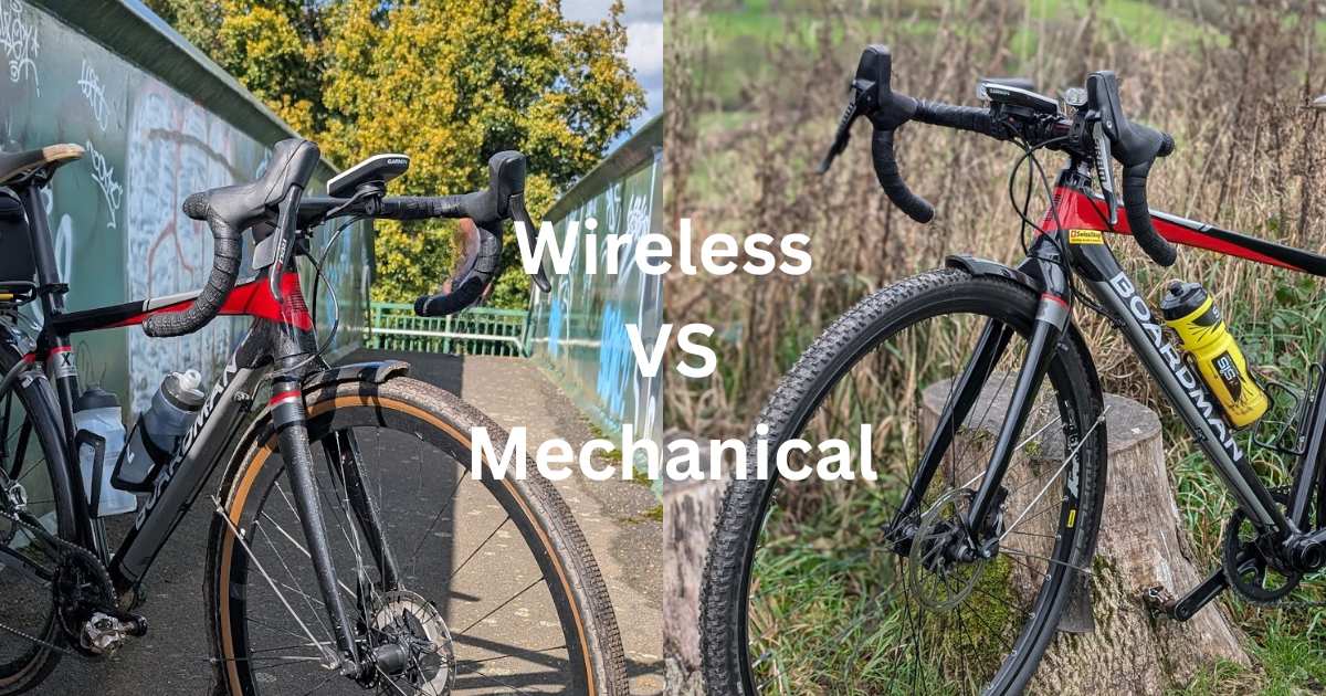 SRAM wireless shifting versus mechanical shifting
